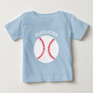 Cute Baseball Softball Persoonlijke Baby Sport