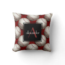 Cute Baseballen met Initiaal & Naam, Gepersonalise