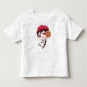 Cute Basketball Design Kinder Shirts (Voorkant)