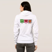 Cute Basketball Hoodie (Achterkant volledig)
