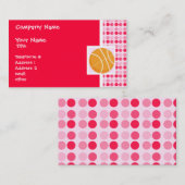 Cute Basketball Visitekaartje (Voorkant / Achterkant)