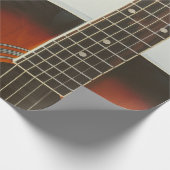 Cute Bass Guitar Cadeaupapier (Hoek)
