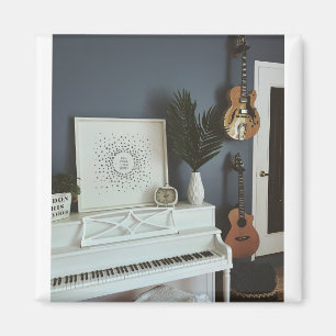 Cute Bass Guitar Magneet