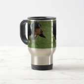Cute Basset Hound Reisbeker (Voorkant links)