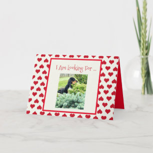 Cute Basset op Funny Valentijnsdag Card Kaart