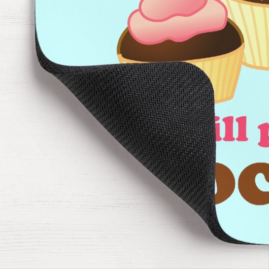 Cute Bassoon Mousepad Muismat (Hoek)