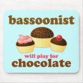 Cute Bassoon Mousepad Muismat (Voorkant)
