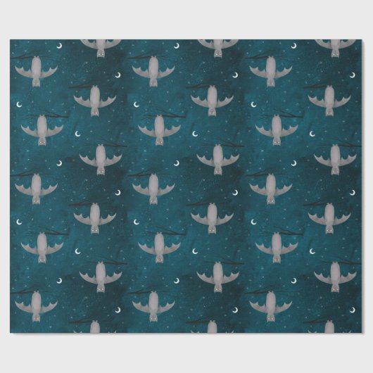 Cute Bat Cadeaupapier (Vlak)