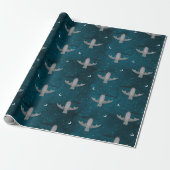 Cute Bat Cadeaupapier (Uitgerold)