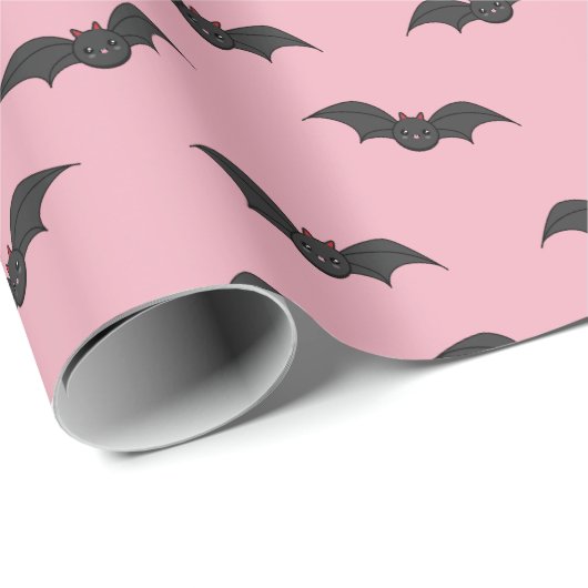 Cute Bat Cadeaupapier (Rol Hoek)