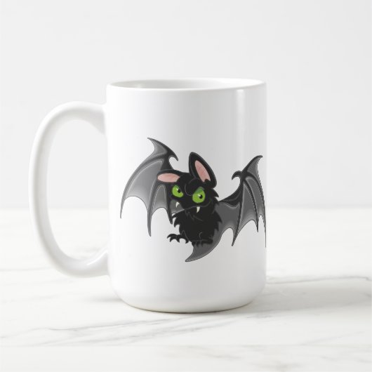 Cute Bat en Spider Halloween Koffiemok (Links)
