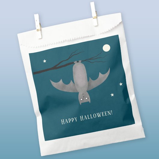 Cute Bat Halloween Bedankzakje