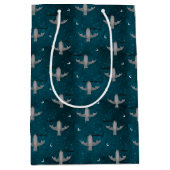 Cute Bat Halloween Medium Cadeauzakje (Voorkant)