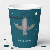 Cute Bat Halloween Papieren Bekers