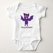 Cute Bat Halloween Romper (Voorkant)