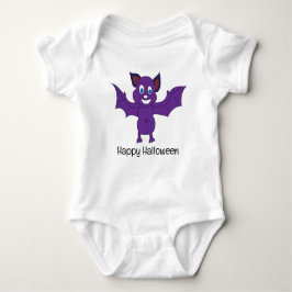 Cute Bat Halloween Romper