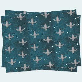 Cute Bat Halloween Tissuepapier