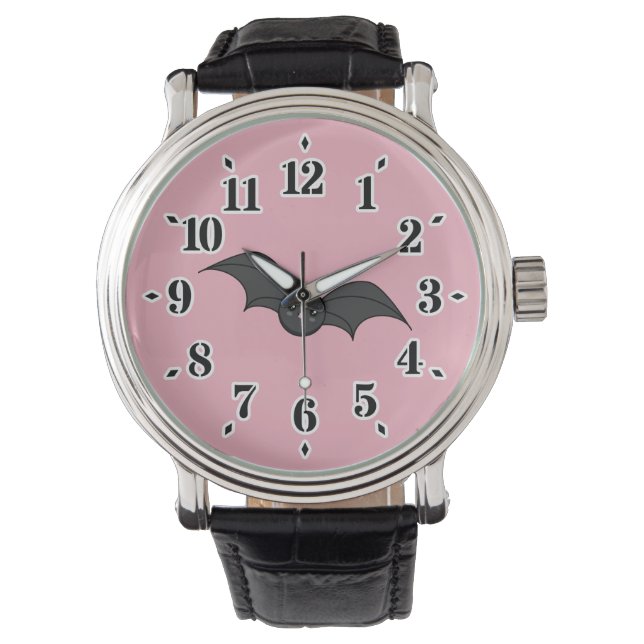 Cute Bat Horloge (Voorkant)