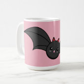 Cute Bat Koffiemok (Voorkant links)