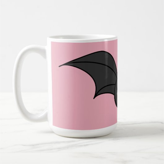 Cute Bat Koffiemok (Links)