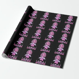 Cute Bat Skull Pastel Gothic Skeleton Kawaii Cadeaupapier