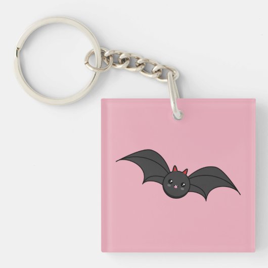 Cute Bat Sleutelhanger (Voorkant)