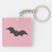 Cute Bat Sleutelhanger (Achterkant)