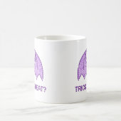 Cute Bat Trick or treat Koffiemok (Center)