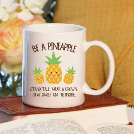 Cute be a Pineappel Koffiemok