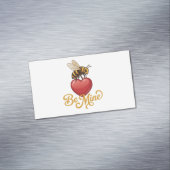 Cute Be Mine Honeycomb  Magnetisch Visitekaartje (Voorbeeld)