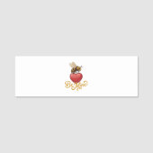 Cute Be Mine Honeycomb  Naamplaatje (Voorkant)