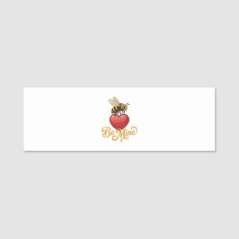 Cute Be Mine Honeycomb  Naamplaatje