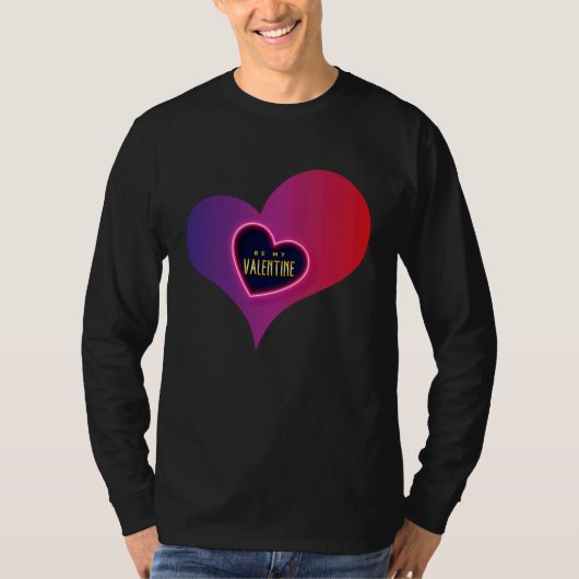 Cute Be My Valentine Valentine`s Day Love  4 T-shirt (Voorkant)