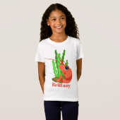 Cute Beach garnalen voegen naam t shirt toe (Voorkant volledig)