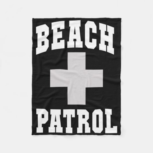 Cute Beach Patrol Dad Scu Swim Trip Surfing Vacati Fleece Deken (Voorkant)