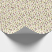 Cute Beach Scene Pattern Cadeaupapier (Hoek)