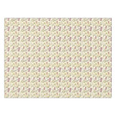 Cute Beach Scene Pattern Tafelkleed (Voorkant (Horizontaal))