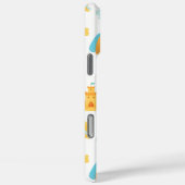Cute Beach Umbrella & Sandcastle Case-Mate iPhone Case (Achterkant / Rechts)