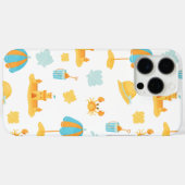 Cute Beach Umbrella & Sandcastle Case-Mate iPhone Case (Achterkant (horizontaal))