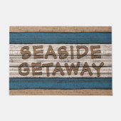 Cute Beachy Seaside Summer Quote Art Welcome Deurmat (Voorkant)