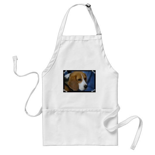 Cute Beagle Apron Standaard Schort (Voorkant)