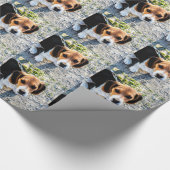 Cute Beagle Cadeaupapier (Hoek)