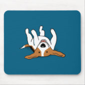 Cute Beagle Cartoon Dog Muismat (Voorkant)