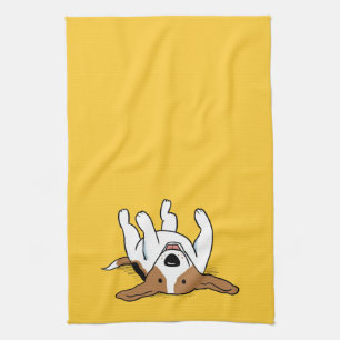 Cute Beagle Cartoon Dog Schattig Dierenvriend Theedoek
