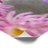 Cute Beagle Dog Puppy in een melkchron-foto Poster (Hoek)