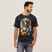 Cute Beagle Easter Eggs Dog Costume Womens Mens Ki T-shirt (Voorkant volledig)