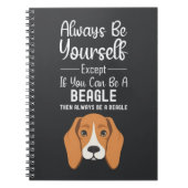 Cute Beagle Gifts Funny Dog Pets Humor Humorous Notitieboek (Voorkant)