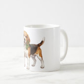 Cute Beagle-hond Koffiemok (Voorkant rechts)