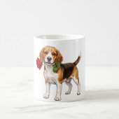 Cute Beagle-hond Koffiemok (Center)