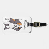 Cute Beagle Hondenras Thunder_Cove Bagagelabel (Voorkant horizontaal)